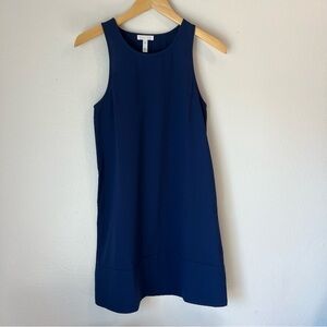 Leith Nordstrom Navy Blue Sleeveless Shift Tank Dress Mini Classic
